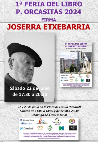 Joserra Etxebarria firma en Orcasitas